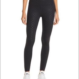 Beyond yoga high waisted shine hearts midi leggings